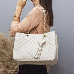 BOLSA RUBI GRANDE - OFF WHITE
