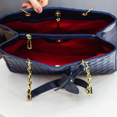 Imagem do BOLSA RUBI GRANDE - AZUL MARINHO