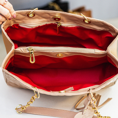 BOLSA RUBI GRANDE - NUDE - loja online