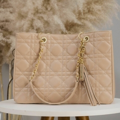 BOLSA CHARLOTTE GRANDE - NUDE - comprar online