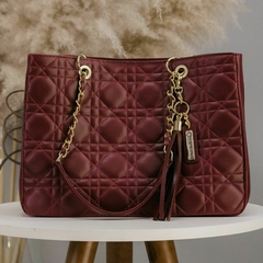 BOLSA CHARLOTTE GRANDE - CABERNET - comprar online