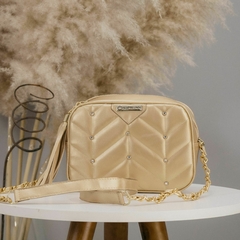 BOLSA CECÍLIA PEQUENA - DOURADA - comprar online