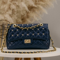 BOLSA PRECIOSA EDIÇÃO LIMITADA MÉDIA - AZUL MARINHO - comprar online