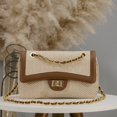 BOLSA MÔNACO MÉDIA - MARROM - comprar online