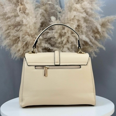 BOLSA SANTORINI MÉDIA - CREME - loja online