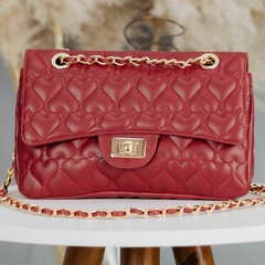 BOLSA LOVERS MÉDIA - VERMELHO CEREJA - comprar online