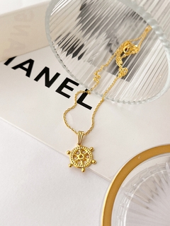 Colar T552 - Banho De Um Milésimo De Ouro 18K - comprar online