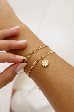 Pulseira C404 - Banho De Um Milésimo de Ouro 18K - comprar online