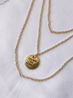 Colar Triplo D126 - Banho De Um Milésimo De Ouro 18K - Bijuterias e acessórios femininos | Stravaganza Atacado | StravaganzaAtacado
