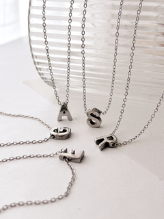 Colar De Letras D158 - Inox