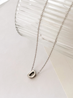 Colar De Letras D158 - Inox - loja online