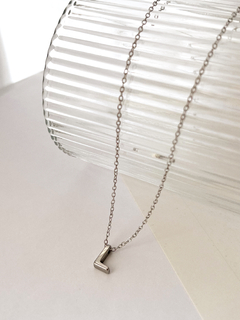 Colar De Letras D158 - Inox