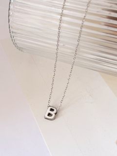 Colar De Letras D158 - Inox na internet