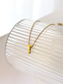 Colar De Letras D157 - Inox - comprar online