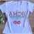 Tshirt Baby Look - Amor de 4 Patas - Produção