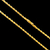 Corrente Cordão baiano 4mm - 34g - Banhada a Ouro 18K