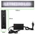 Painel LED Letreiro Branco 1,30mx20cm Placa Programável Bivolt Interna Alto Brilho - D7 Eletrônicos