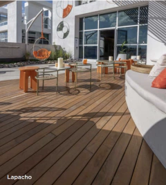 DECK NATURAL DE LAPACHO