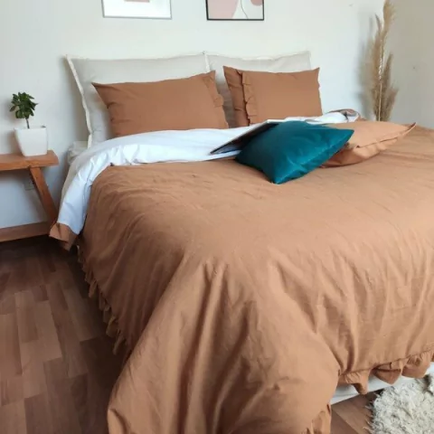 Set Funda de Edredón con Vuelos Queen