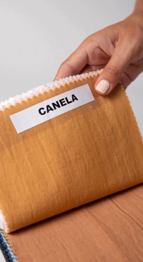 Paleta de colores tusor