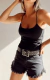 SHORT SAKURA BLACK - tienda online