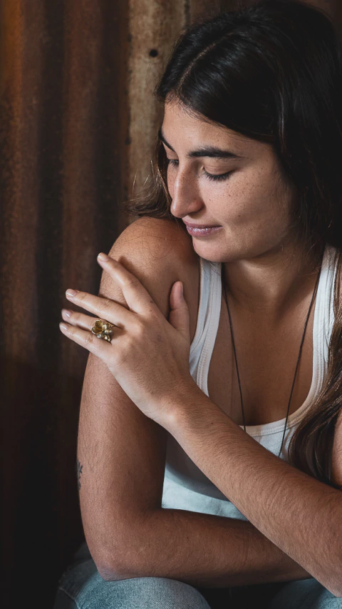 Anillo "Champaca" - comprar online