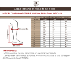 Bota de goma caña alta Flambo en internet