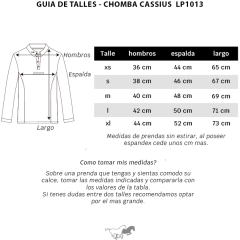 Imagen de CHOMBA "CASSIUS" BLANCO