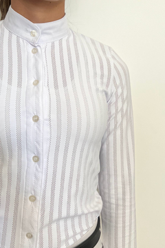 CHOMBA CONCURSO MUJER CORTE CAMISA MANGAS LARGAS "CALI" - comprar online