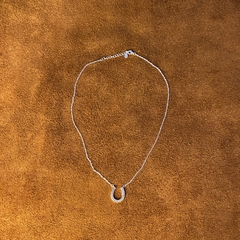 Collar plata 925 herradura - comprar online