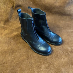 Botas cortas de cuero Equitación para niños