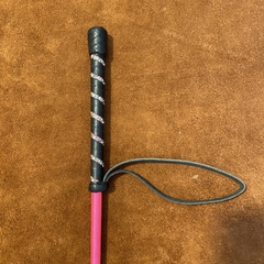 Fusta salto nylon grip de cuero con strass - comprar online