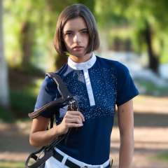 CHOMBA "TINI" AZUL MARINO - tienda online