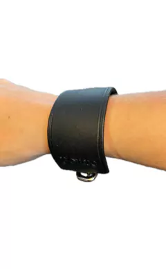 Pulsera Cuero Porte Ancha - comprar online