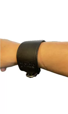 Pulsera Cuero Porte Ancha