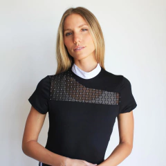 CHOMBA "JULIE" STRASS NEGRO