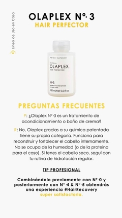 OLAPLEX N°3 HAIR PERFECTOR - tienda online