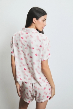 Pijama Corto Hearts - comprar online