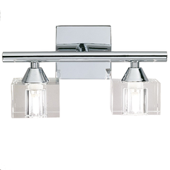 Aplique Cuadrax de 2 Luces
