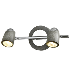 Aplique Grey LED GU10 dos luces