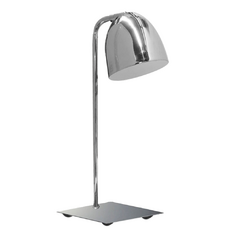 Lampara de escritorio campana cromada - comprar online