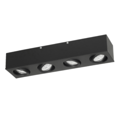 Plafón Dicroico de 4 luces gu10 - comprar online