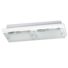 Plafon Blanco de 2 luces