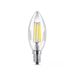 Lampara Led Vela Vintage de 4 watts E14 luz cálida