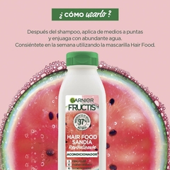 Fructis Hair Food Sandia Acondicionador x300g en internet