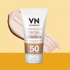 VN Protector Solar Facial Tono Medio Fps50 x50ml