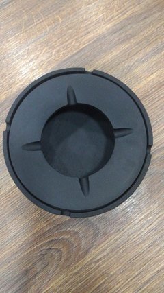 Cinzeiro Redondo de Silicone com Tampa Grande