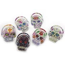 Cinzeiro de Vidro Caveira Mexicana - comprar online