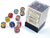 Chessex - Nebula Luminary - 12mm d6 - Primary/blue (36 Dice)
