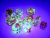 Chessex - Nebula Luminary - 12mm d6 - Red/silver (36 Dice) en internet